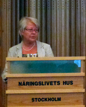 TNCs direktør Anna-Lena Bucher åpner konferansen.